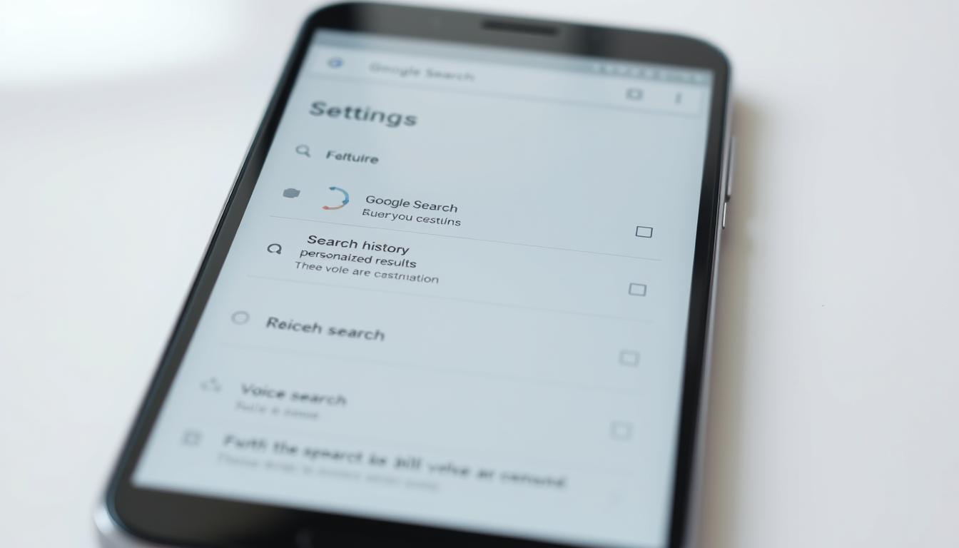 Android Google Suche Einstellungen