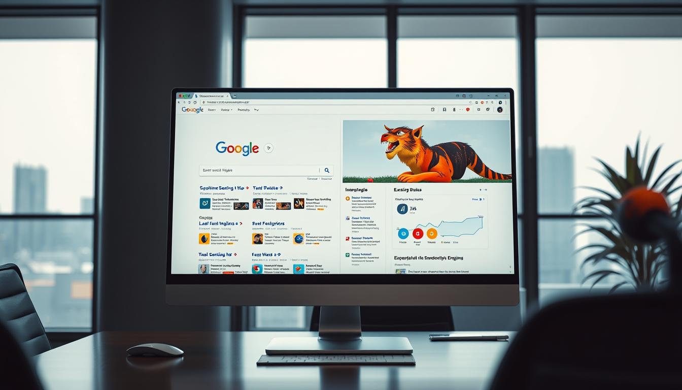 Google Suchmaschinen-Vergleich