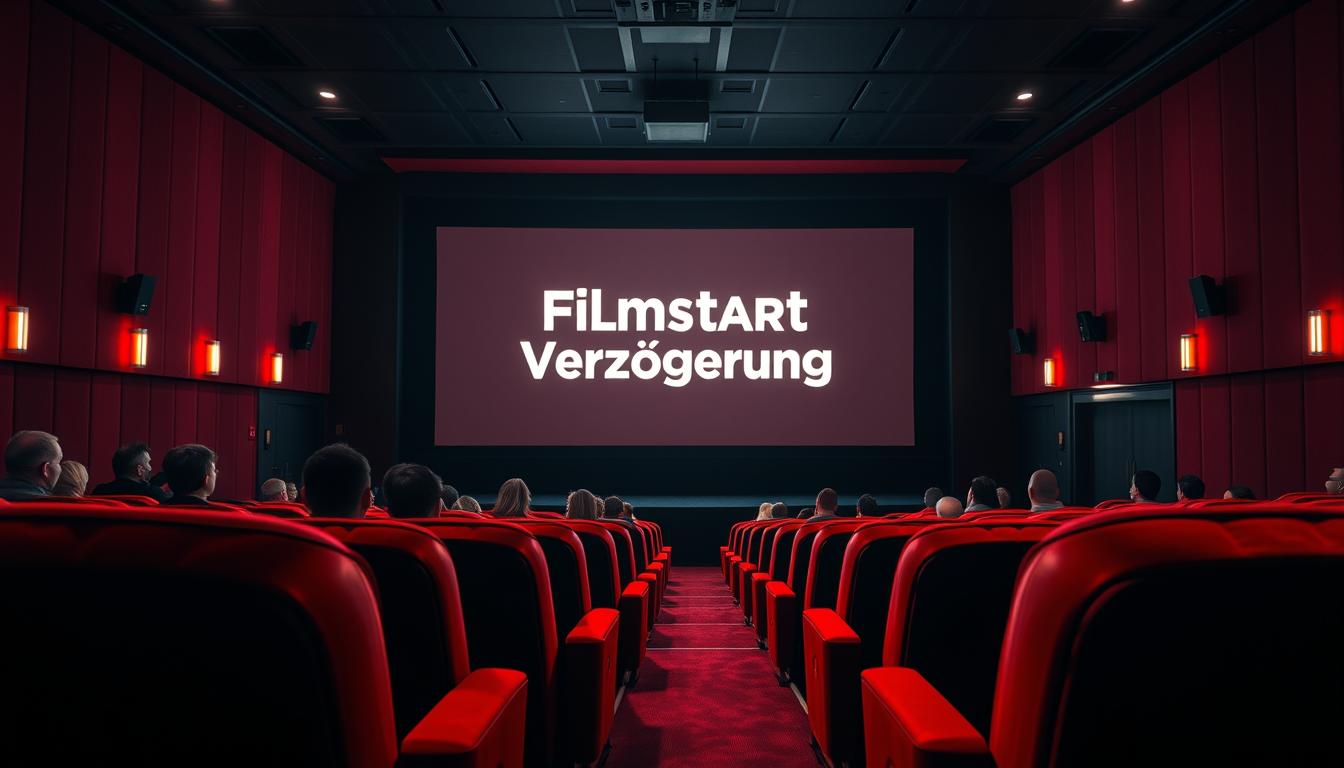 Kinowerbung Filmstart Verzögerung