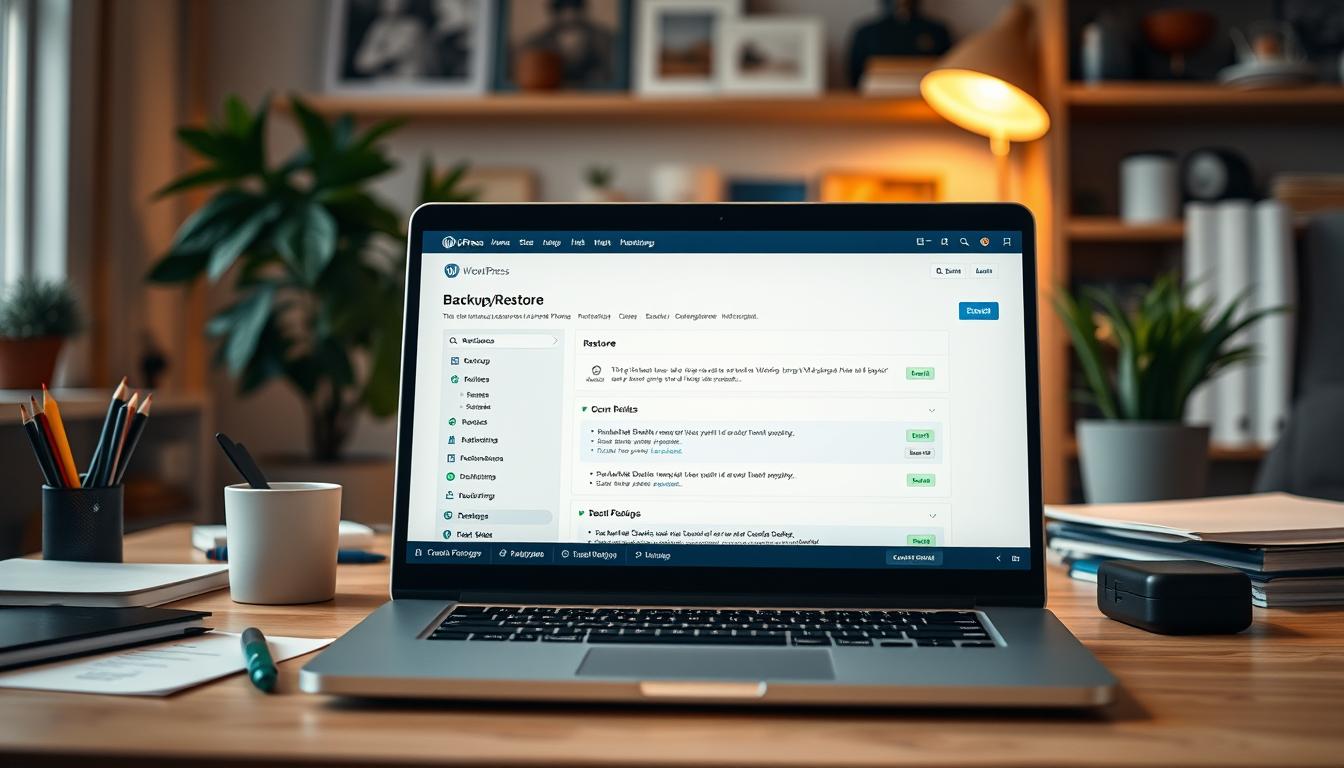 WordPress Backup Wiederherstellung
